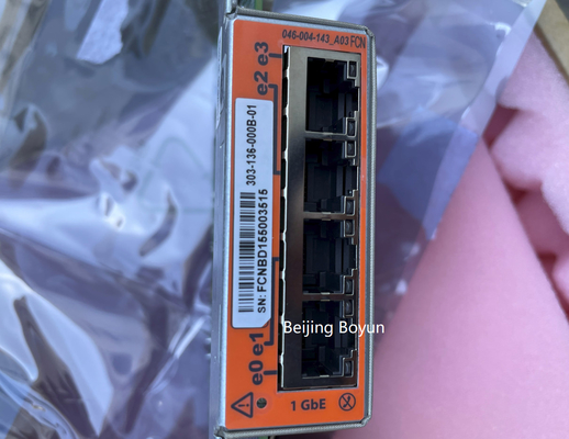 Porto Gbe Iscsi del modulo 4 di Io di Ethernet di contabilità elettromagnetica 303-136-000b-01 per Vnxe3100 3150 1gb